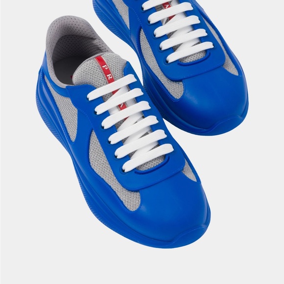 Prada America's Cup Soft Rubber And Bike Fabric Sneaker - Picture 5 of 6